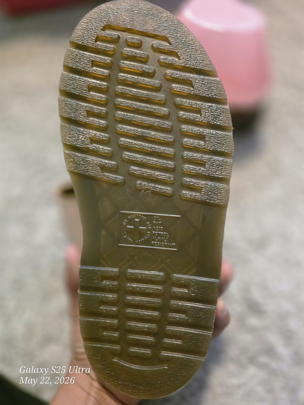 Dr. Martens Beige Leather Double Strap Sandals - Picture 4 of 4